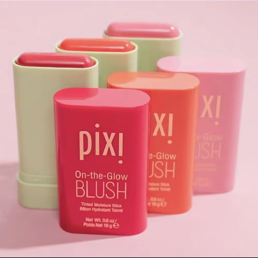 Pixi On-the-Glow Blush Tinted Moisture Stick - RUBY, FLEUR, JUICY